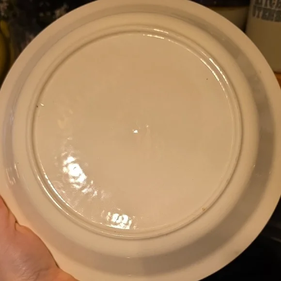 Cherry Pie Ceramic Pie Plate with Vintage Graphic - Picture 3 of 3